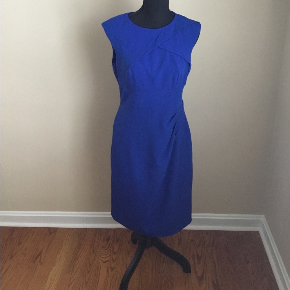 Adrianna Papell Women’s Royal Blue Sheath Dress